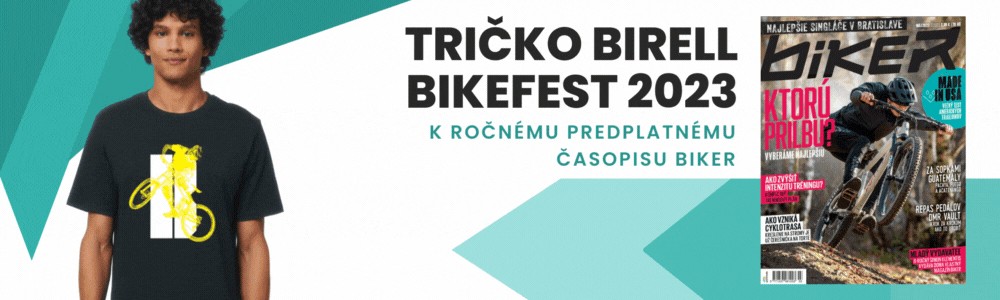 Tričko BikeFest k predplatnému