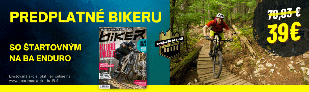 Biker + štartovné na Bratislavské Enduro