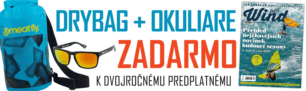 Dry bag  a okuliare Meatfly k predplatnému