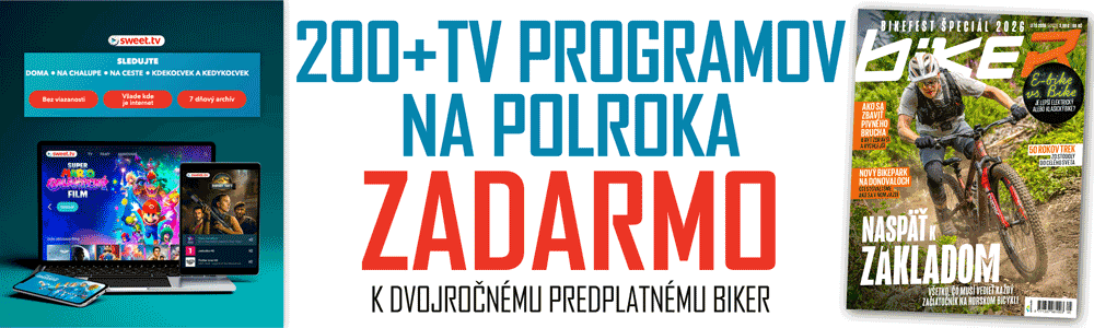 Sweet TV na pol roka zadarmo