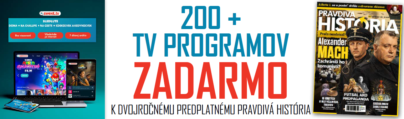sweet TV k predplatnému zadarmo